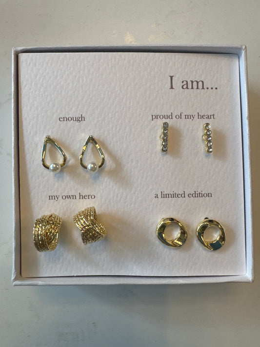 4 Style Earring Set