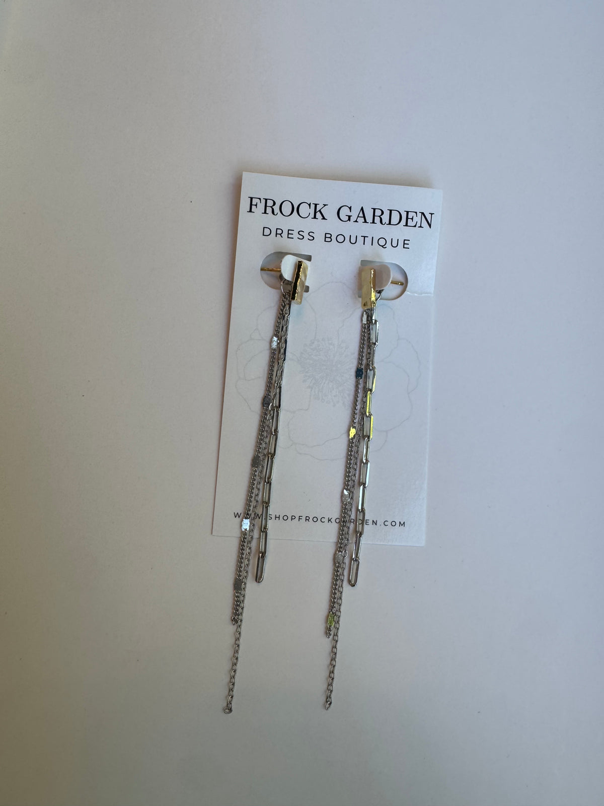 Chain Peekaboo Earrings