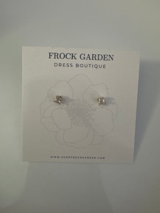Diamond Gold StudEarrings
