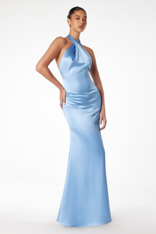 Cross Satin Formal