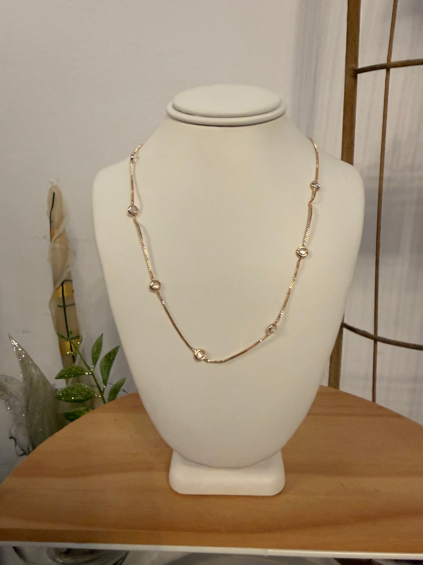 Dainty Gem Chain