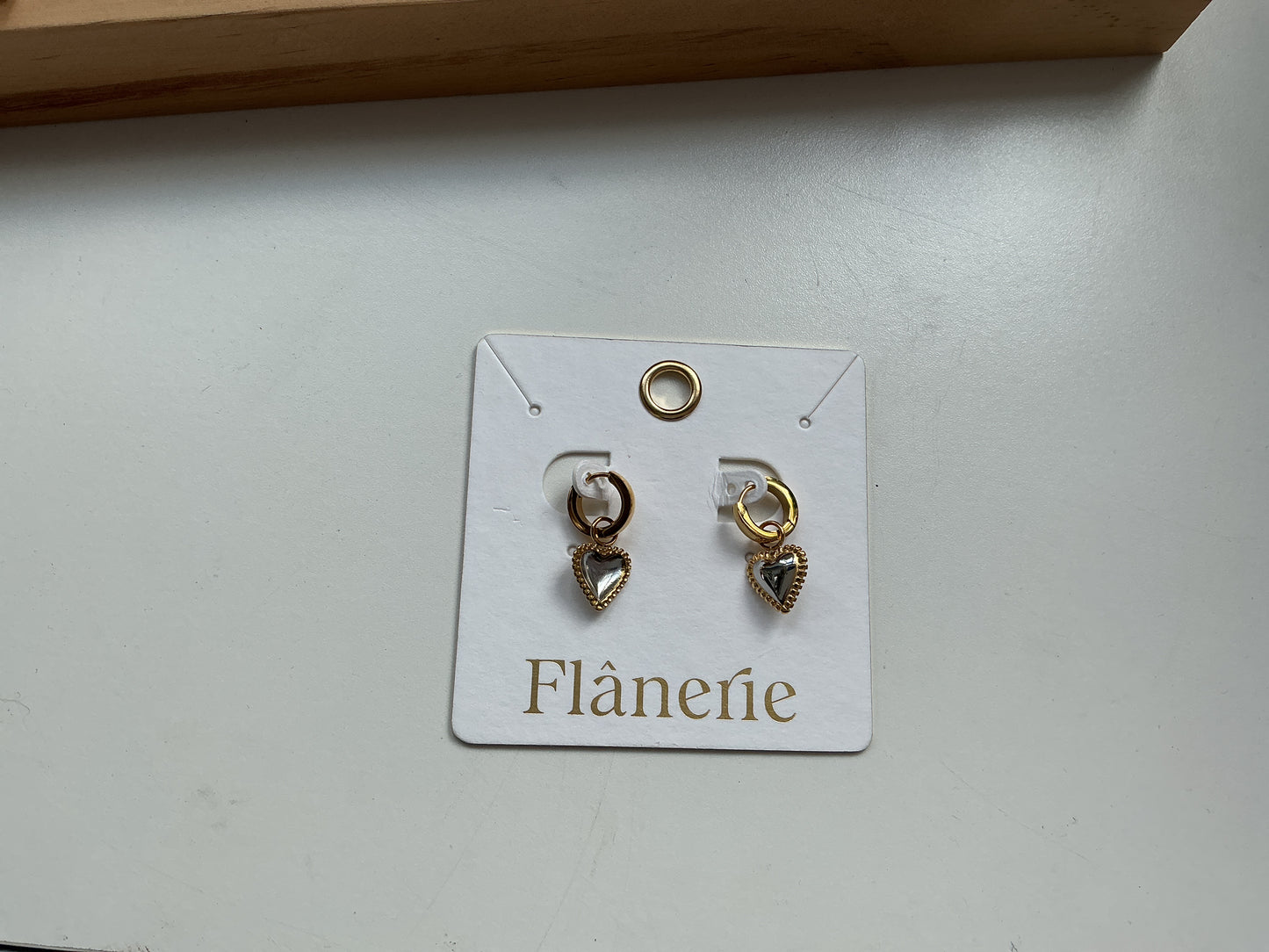 WR heart Earrings