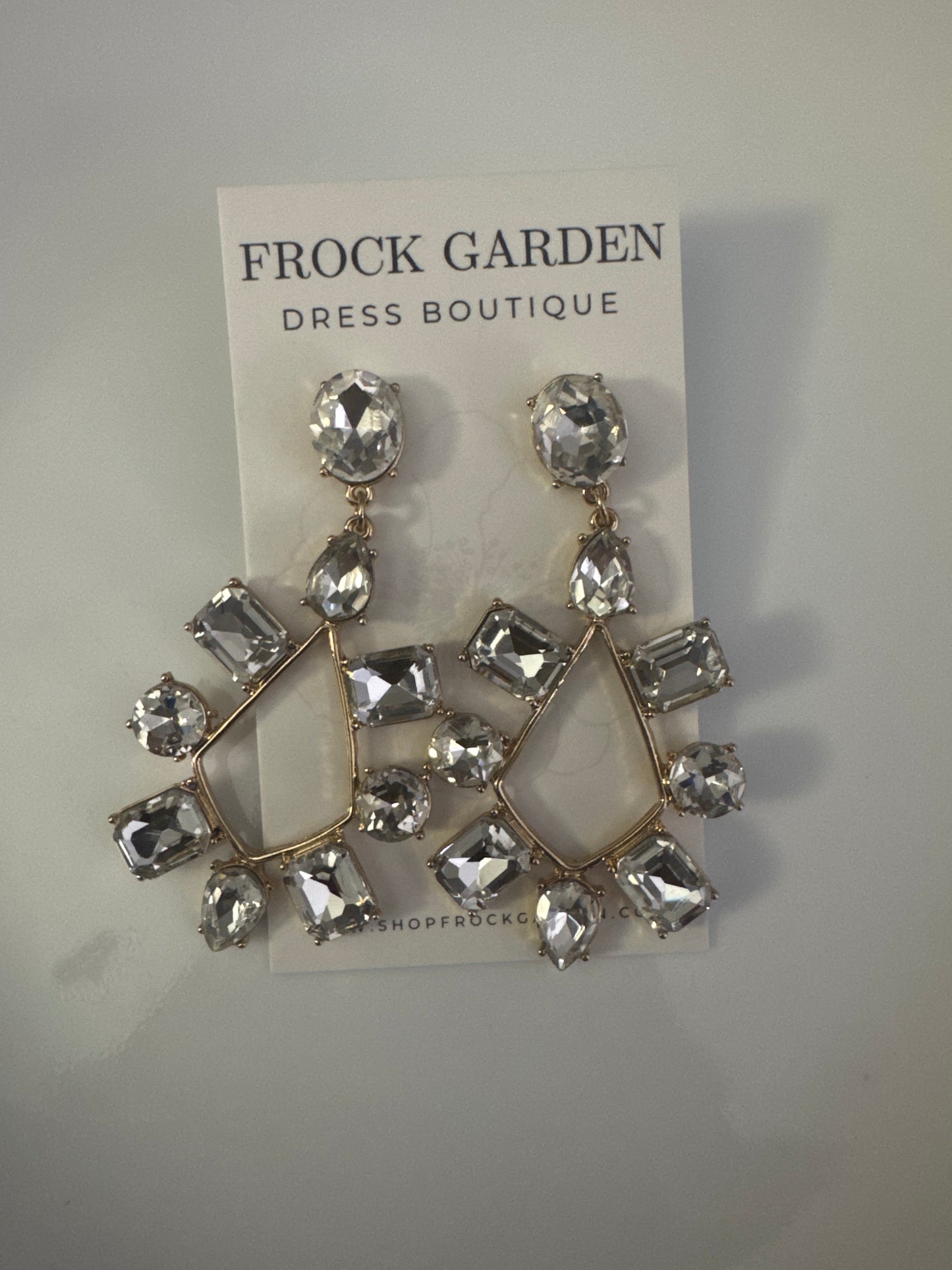 Diamond Gem Earrings