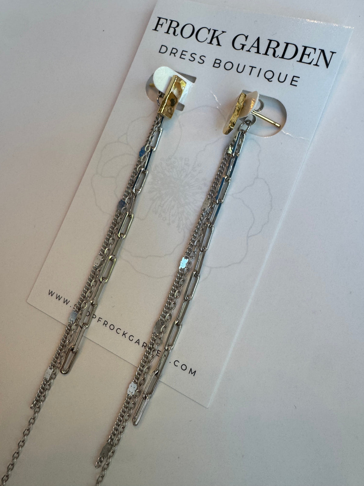 Chain Peekaboo Earrings