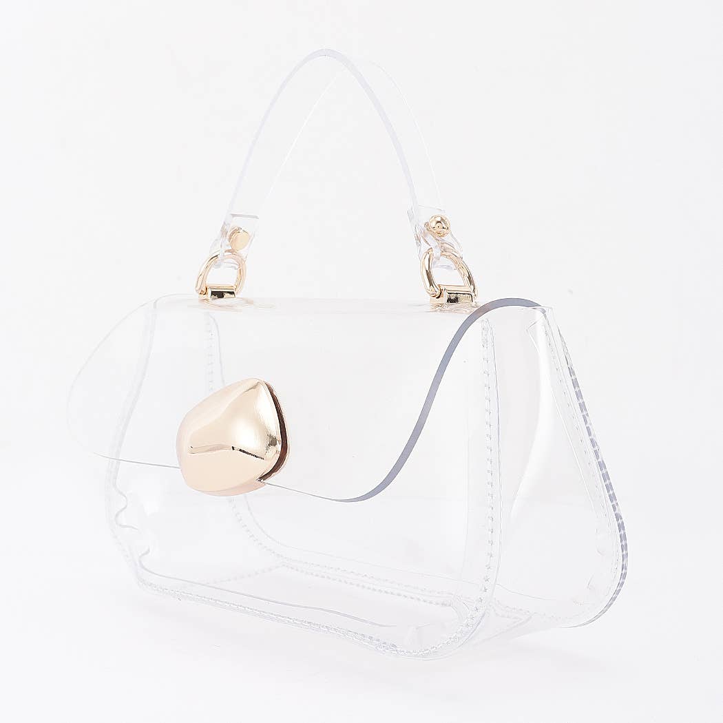 Clear Top Handle Bag