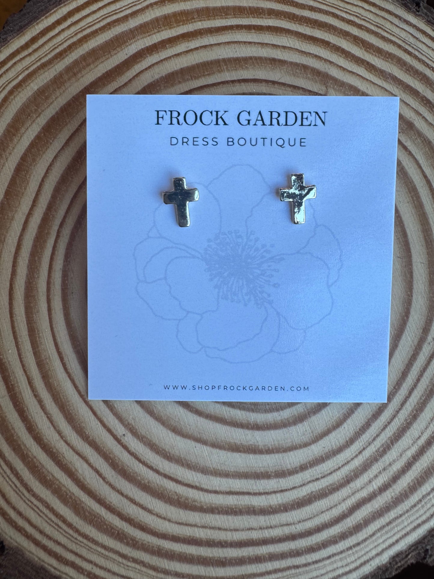 Small Gold Shapes Earrings