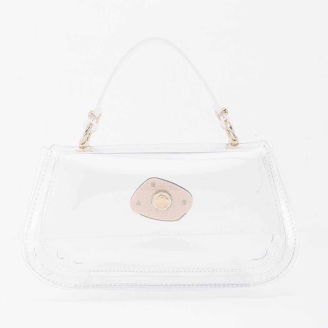 Clear Top Handle Bag