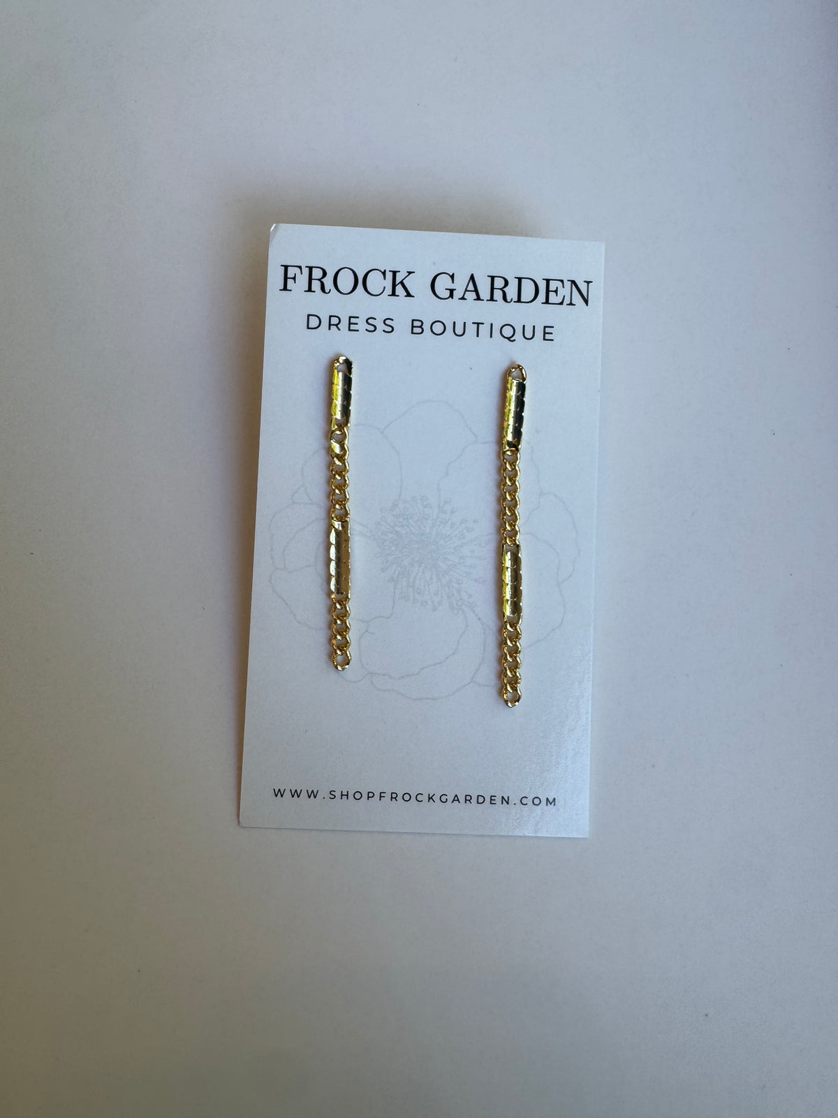 Thin Chain Earring
