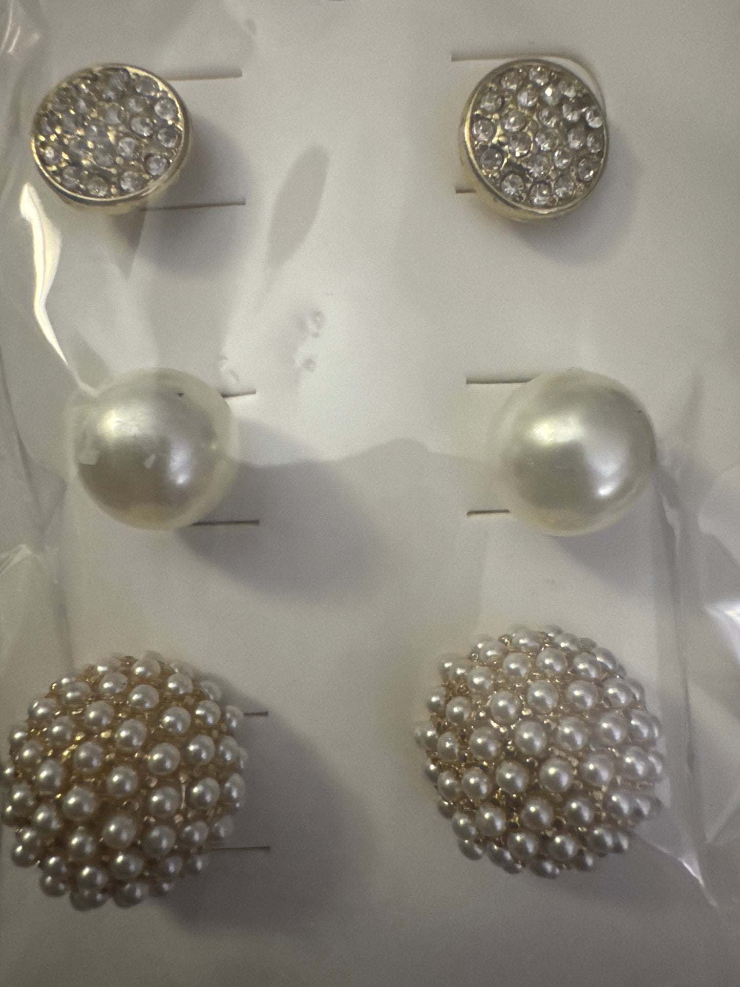 Pearl/Diamond Earrings