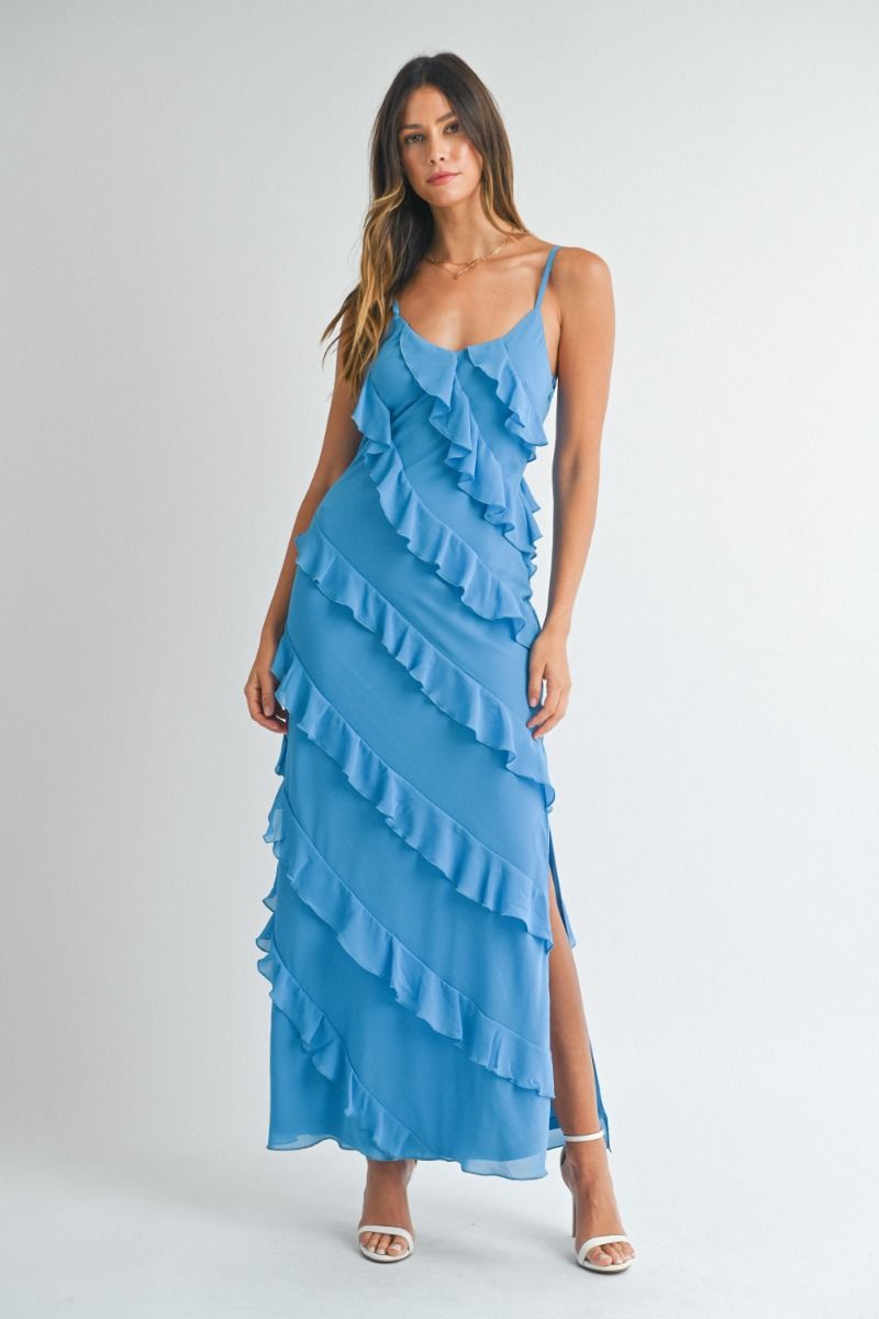Ruffle Maxi Dress