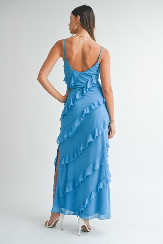 Ruffle Maxi Dress