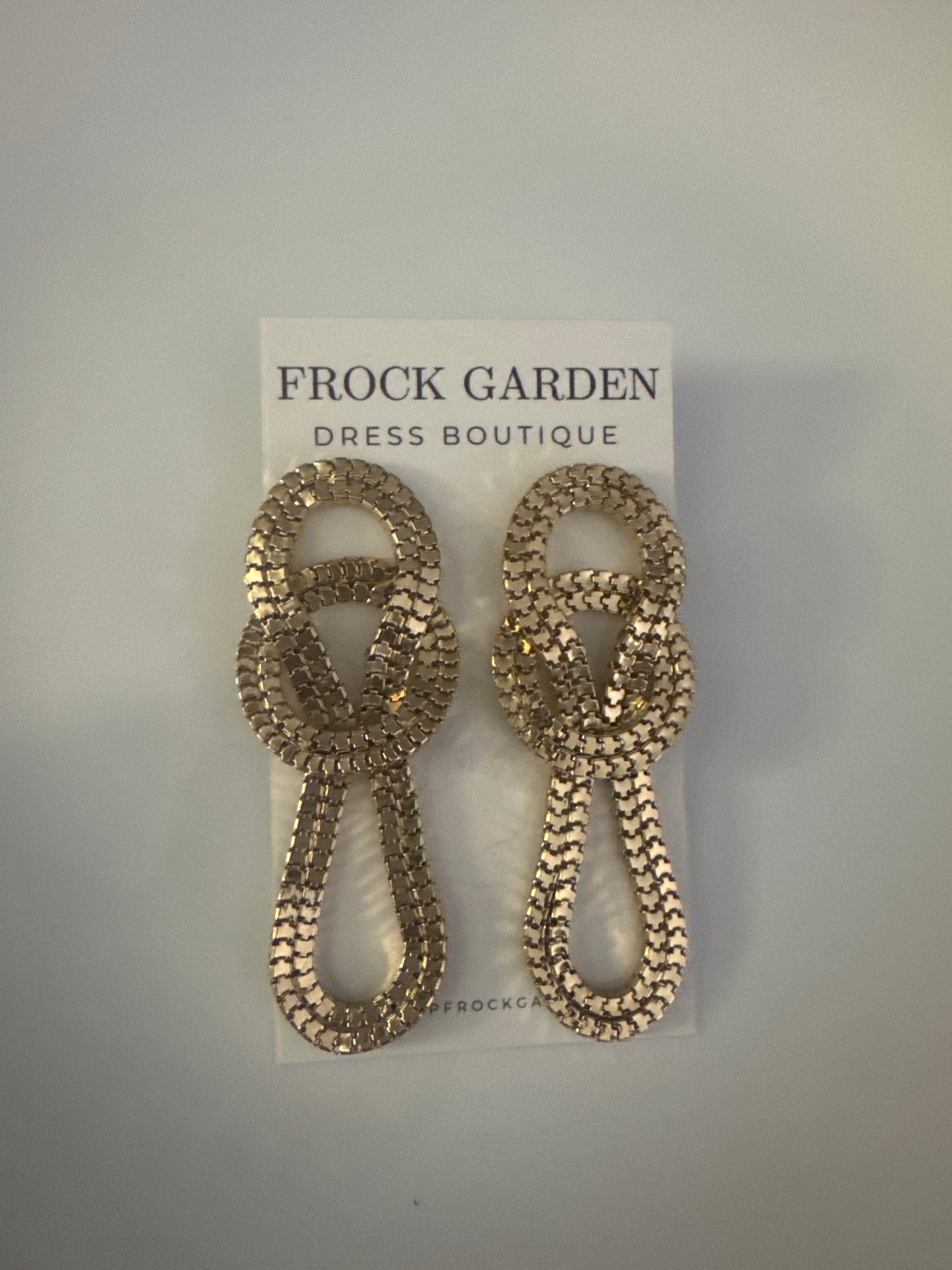 Gold Loop Earrings