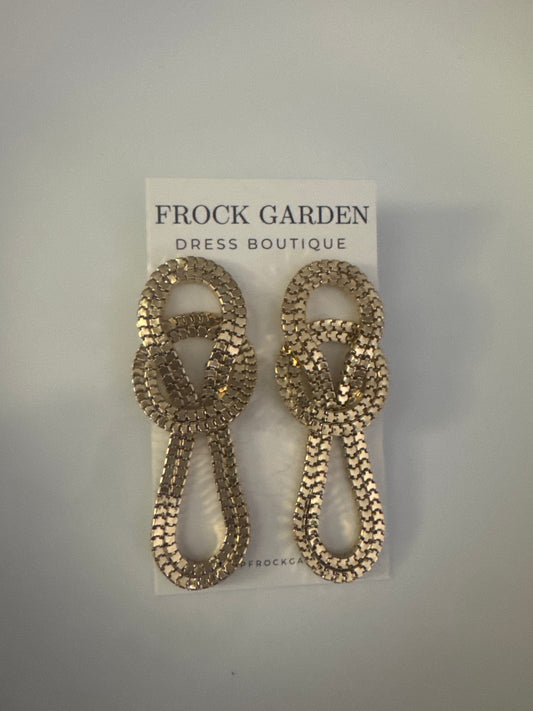 Gold Loop Earrings