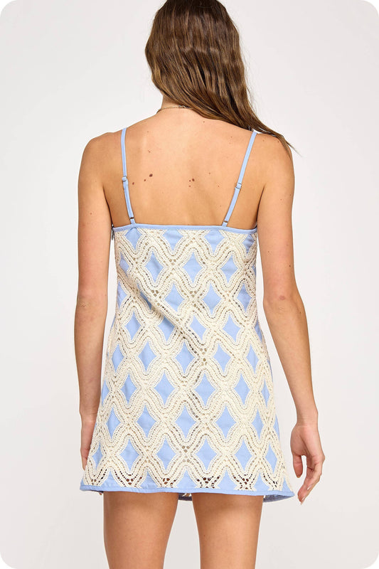 Diamond Crochet Dress